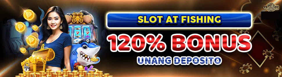 slot at Fishing 120% bonus